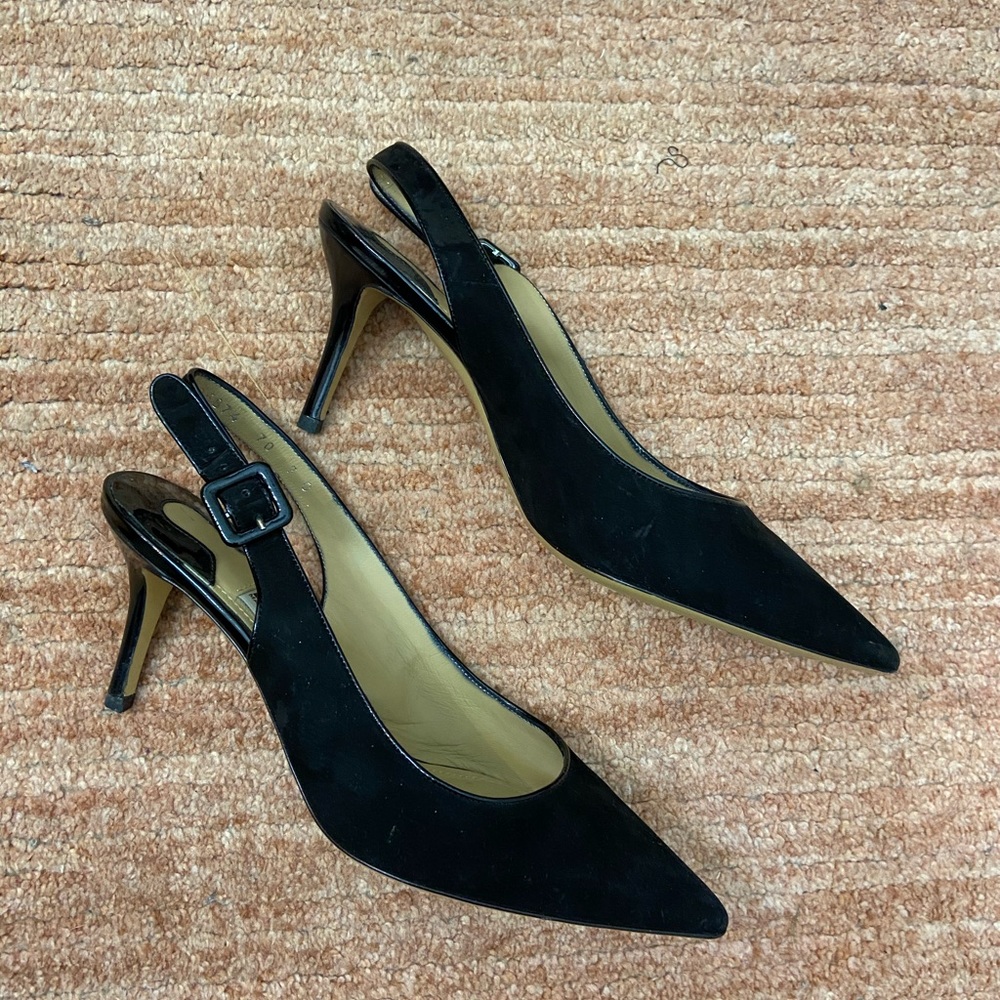 Salvatore Ferragamo Black Heel size 7